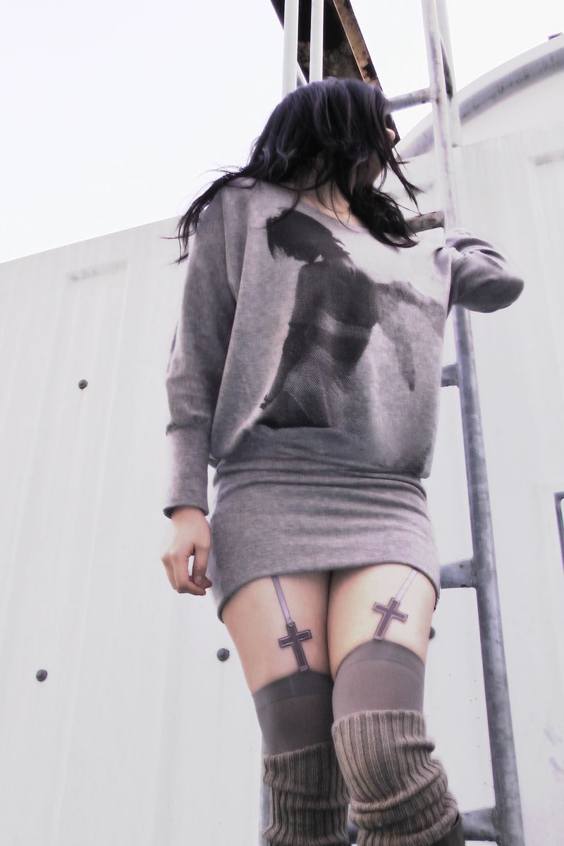 Solstice Dress Top (Grey)