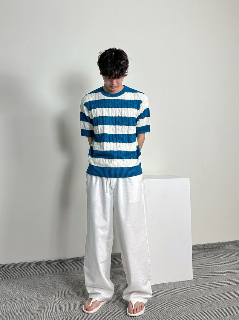Los Linen wide pants