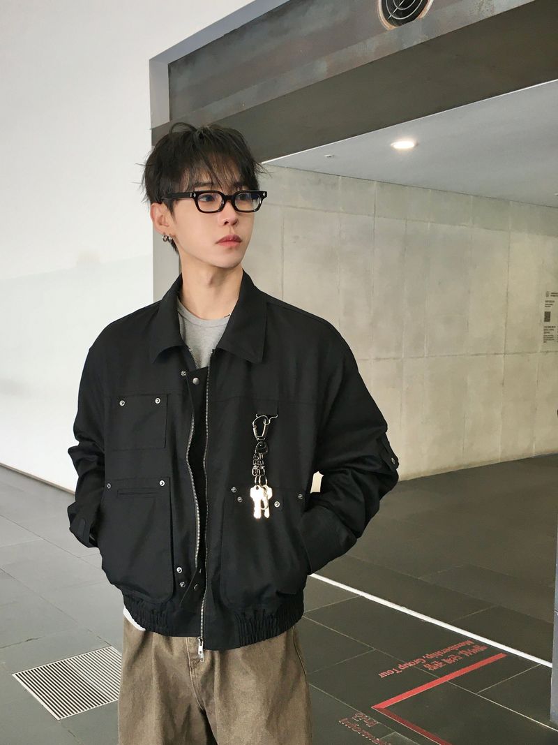 DISCERNMENT（ディサーンメント）の「レイブ マルチクロップ コットンジャケット 2C（ジャケット/アウター）」