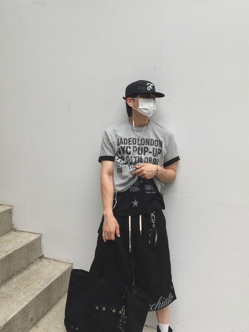 Solid Fit Short-Sleeved T-Shirt 3C