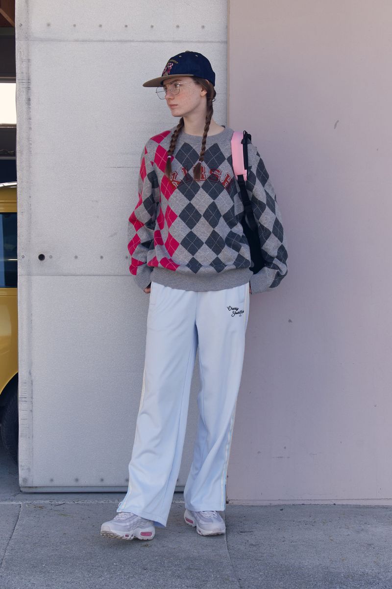 TRACK JERSEY PANTS [SKY]