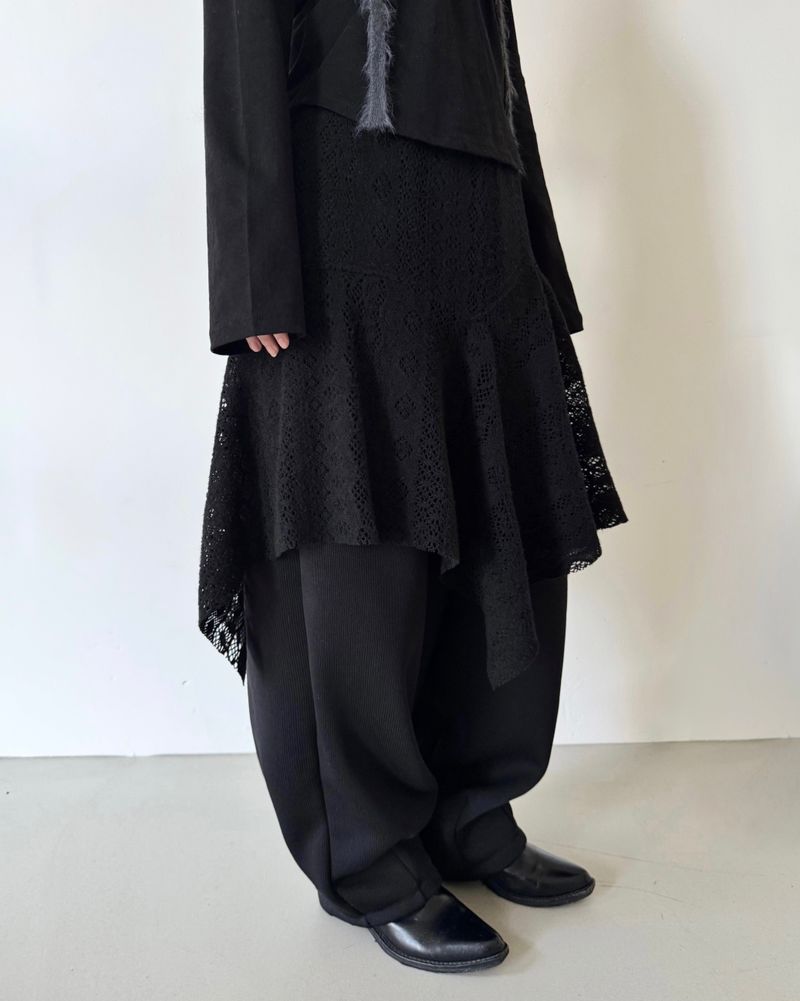 fungus(ファンガス)の「Soft Fleece Layered Skirt(Skirts)」