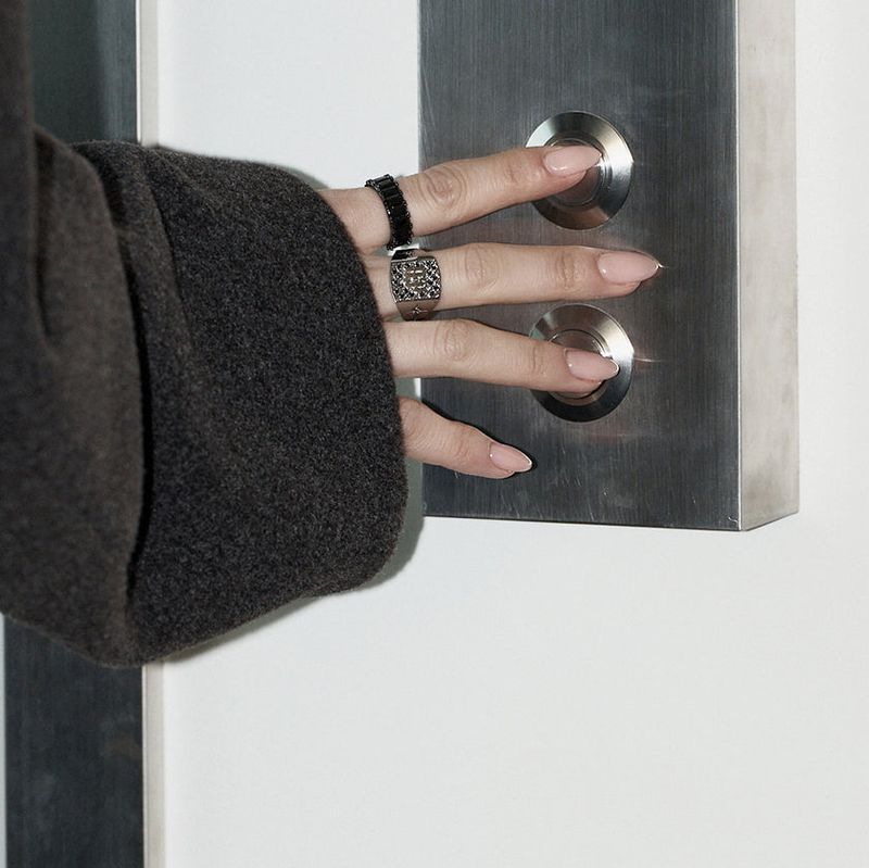 [SILVER925] BP Zenith grid squa Ring