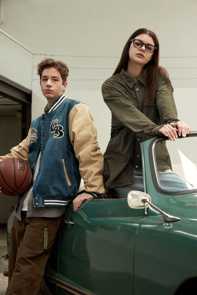VINTAGE SUEDE SHIRT JACKET - KHAKI