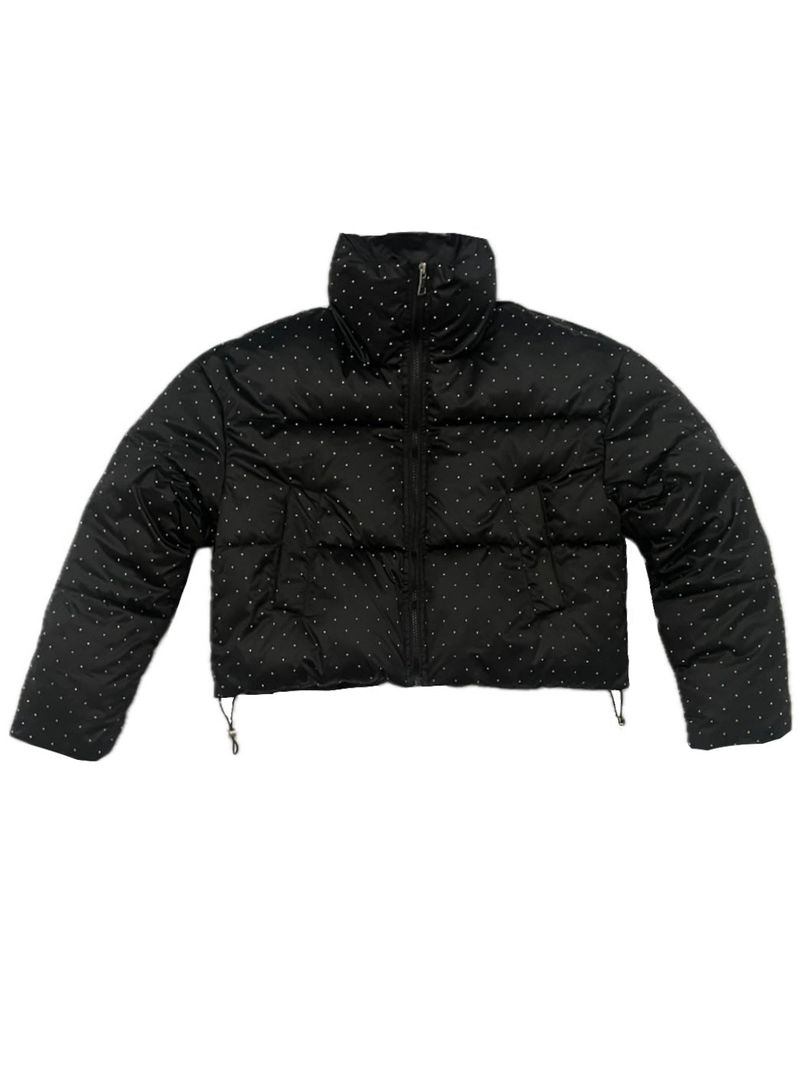 Dot Cubic Puffer Jacket