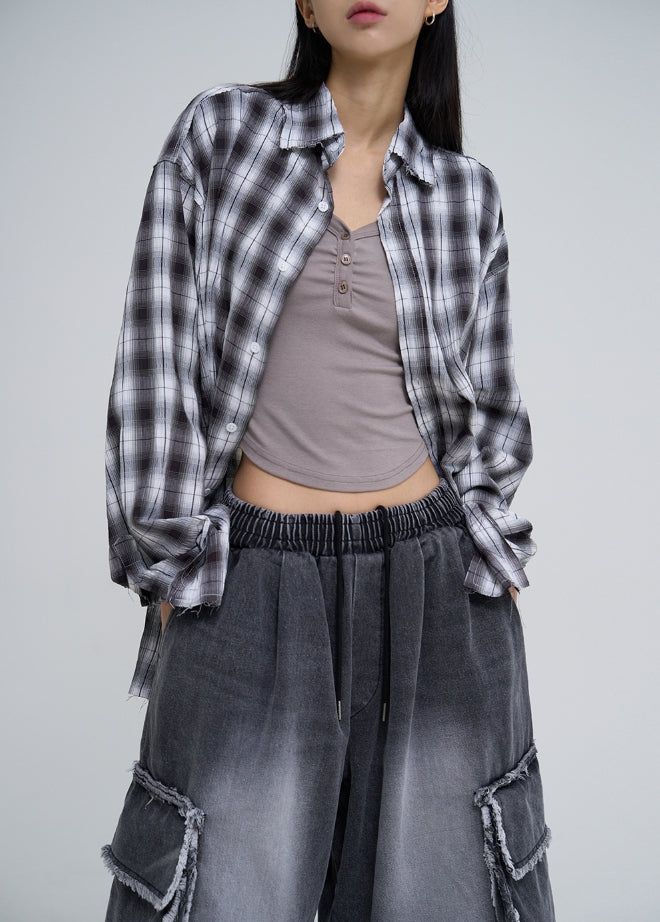 High Wrinkle Decky Check Shirt