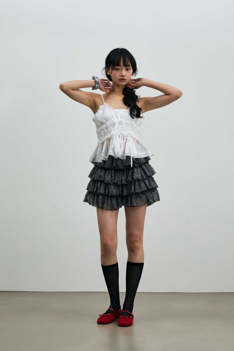 GENIE SLEEVELESS TOP / WHITE