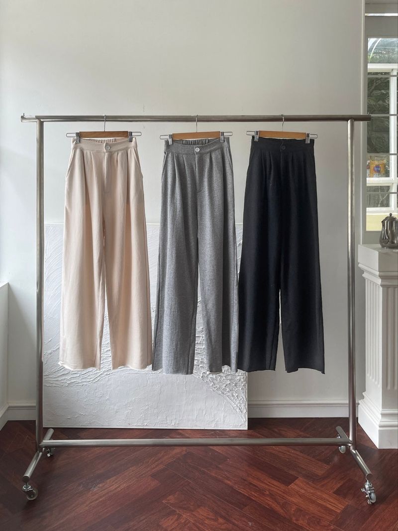 Cutting wide pants