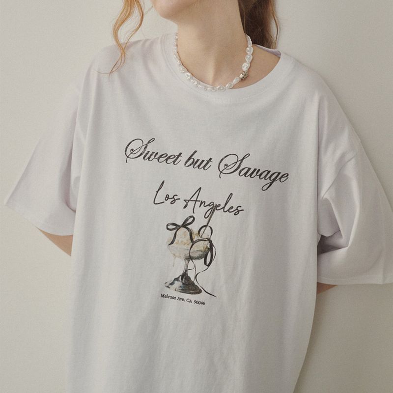 Gelato Graphic Oversized T-shirt