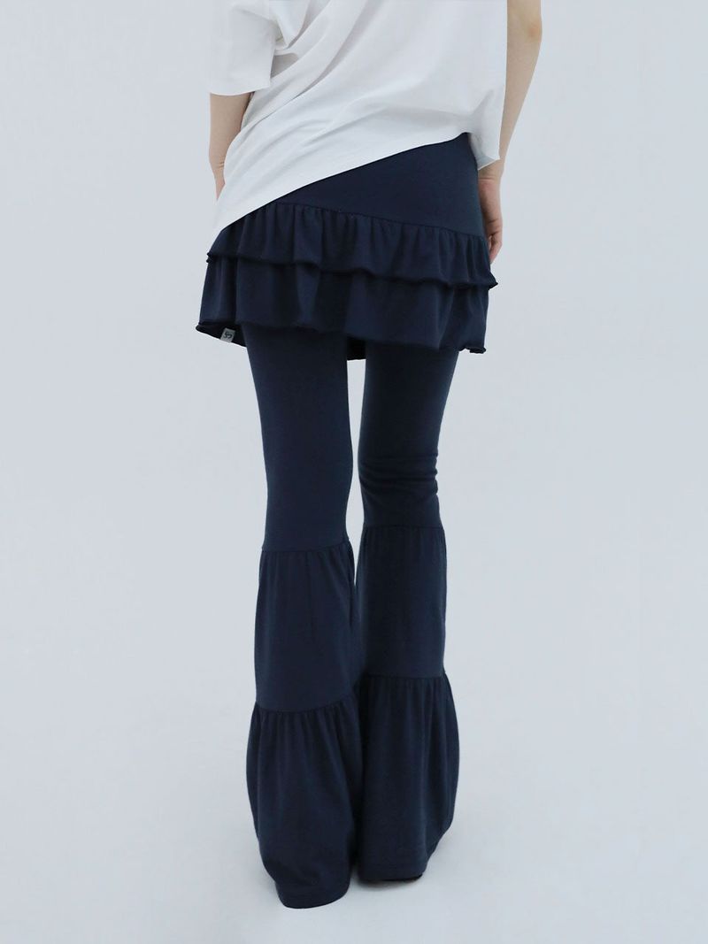 CANCAN SKIRT PANTS(NAVY)