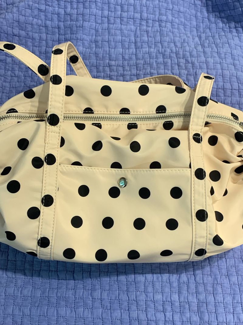 polka dot shoulder bag (2color)
