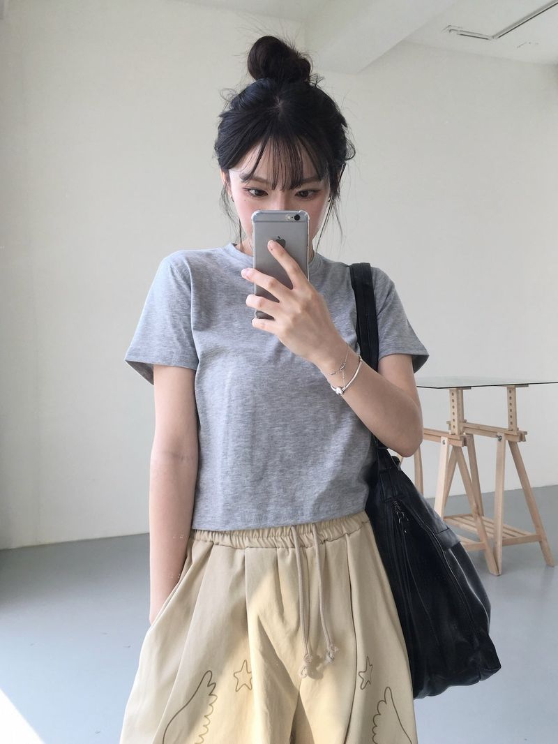 Daily Crop Short Sleeve (10c)