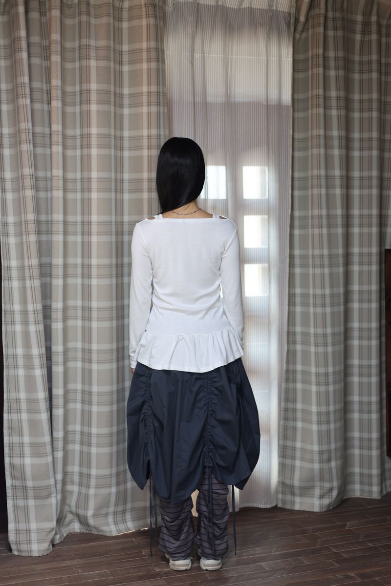  ripple warmer tee_white