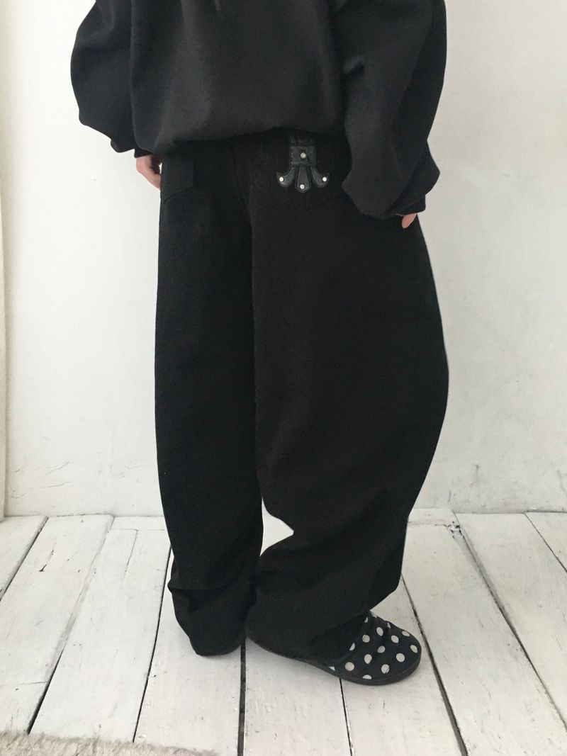 Chrome Bloody Stud Balloon Pants (2c)