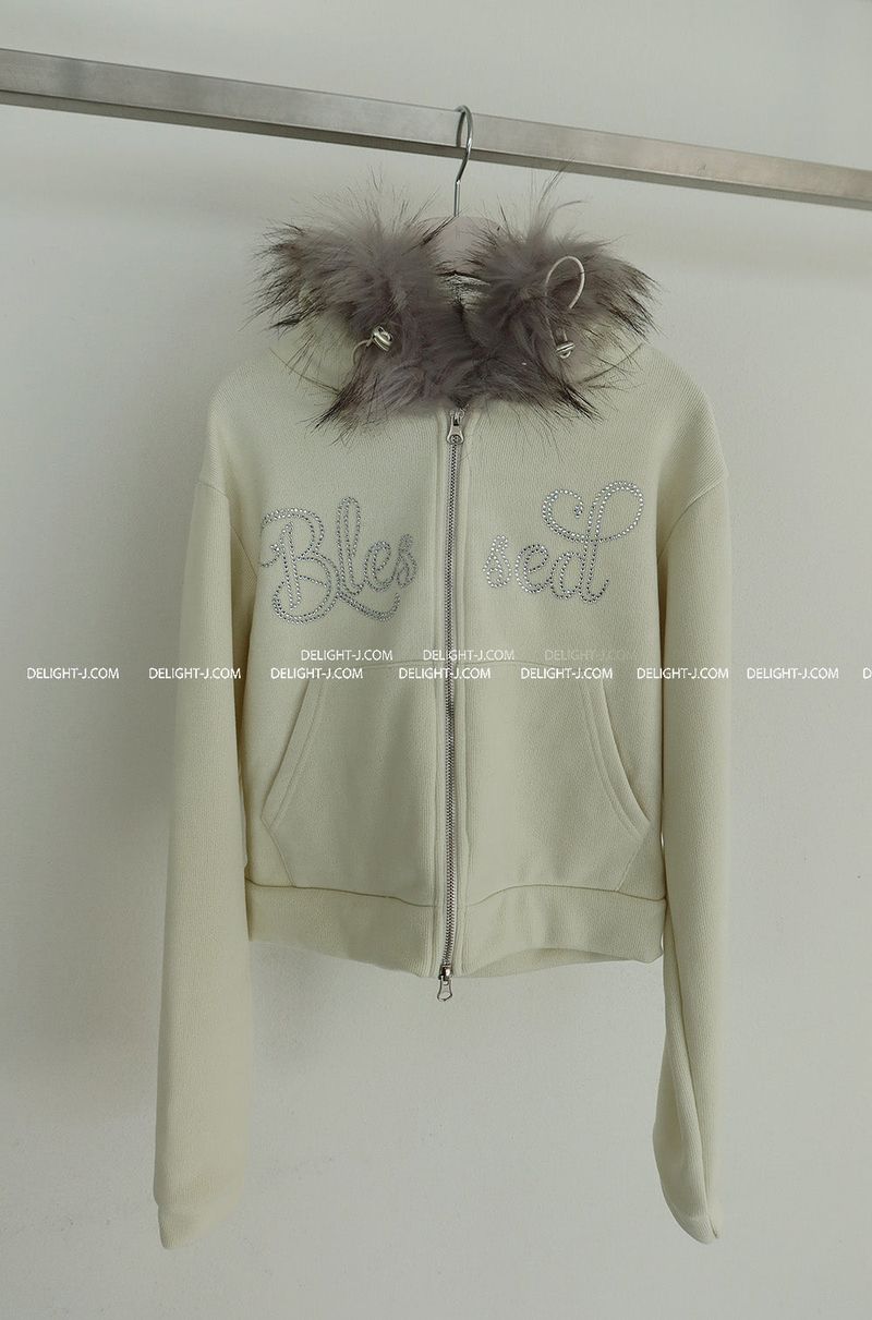 Cubic Purifying Hooded Zip-Up Jacket
