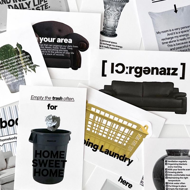 oab room pack / scrap sticker set