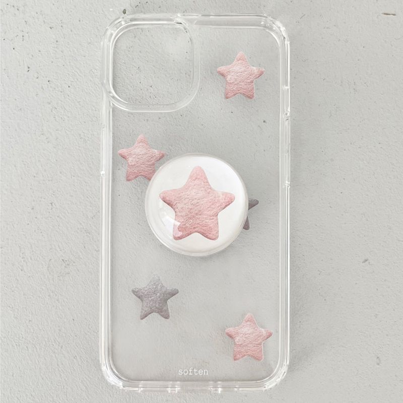 [phone grip] soft star