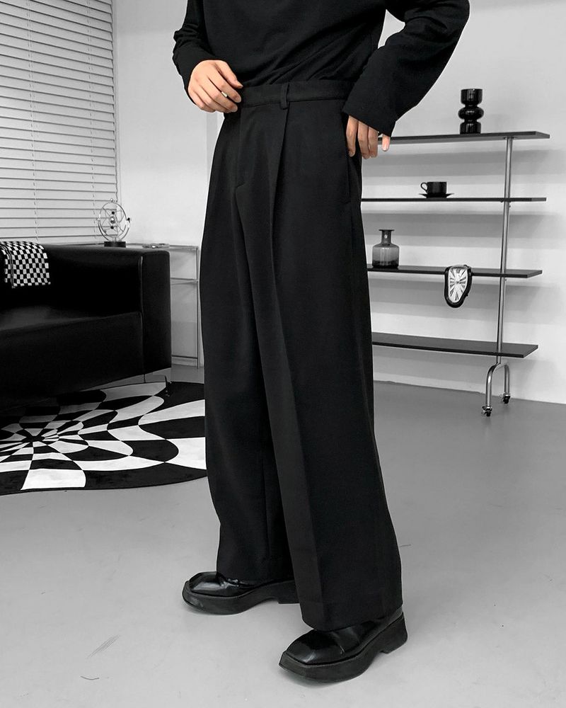 COZINESS（コジネス）の「CH Napping Pintuck Wide Slacks (2 colors)（Pants）」