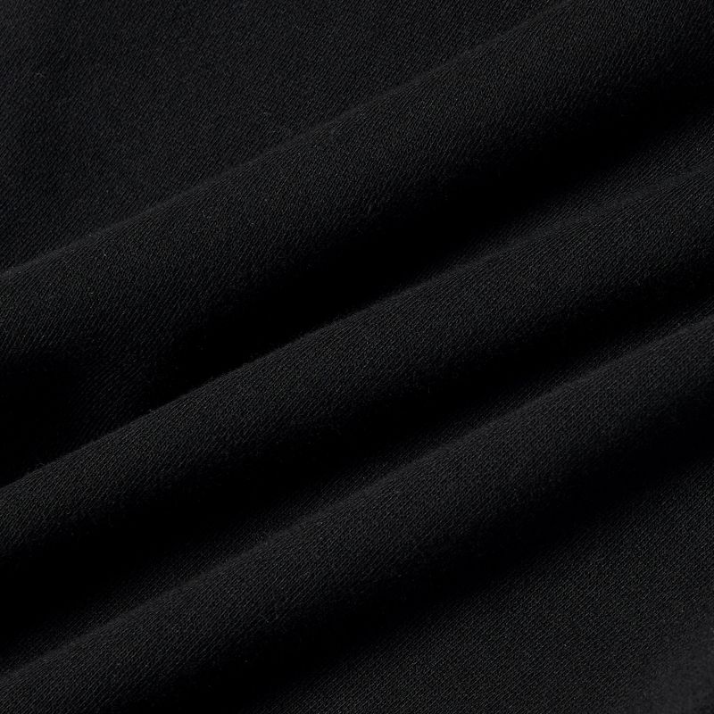 Balloon over cargo fleece jogger pants Black