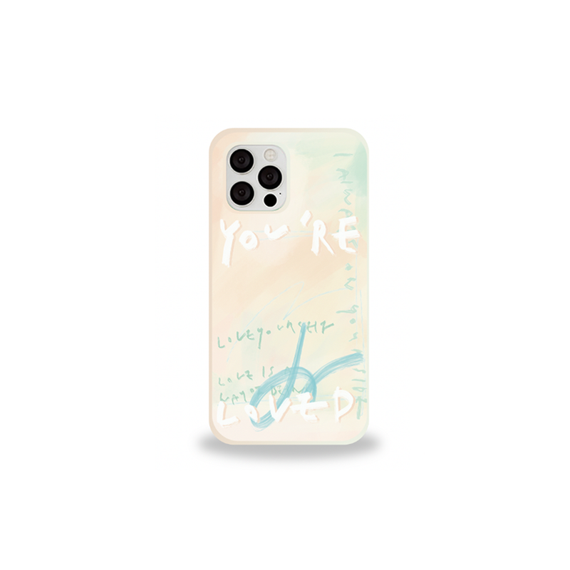 [セット] リーフシリーズ : スプリングブリーズフォンケース + ダンデライオンスマホグリップ