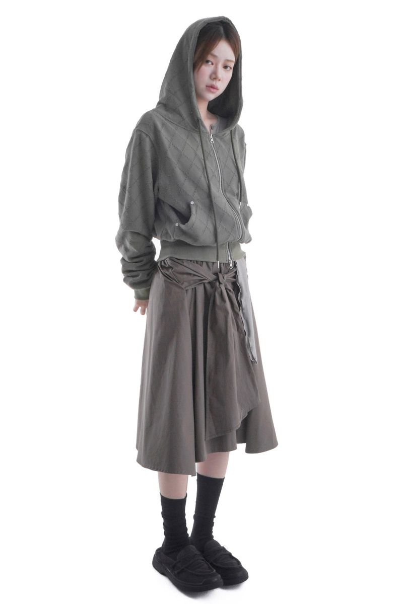  UTILITY QUILT HOODIE