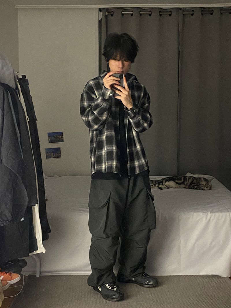 Daily Cargo String Balloon Wide Pants 3C