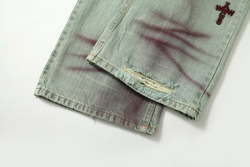 BLAZING SPRAY BOOT CUT DENIM JEANS