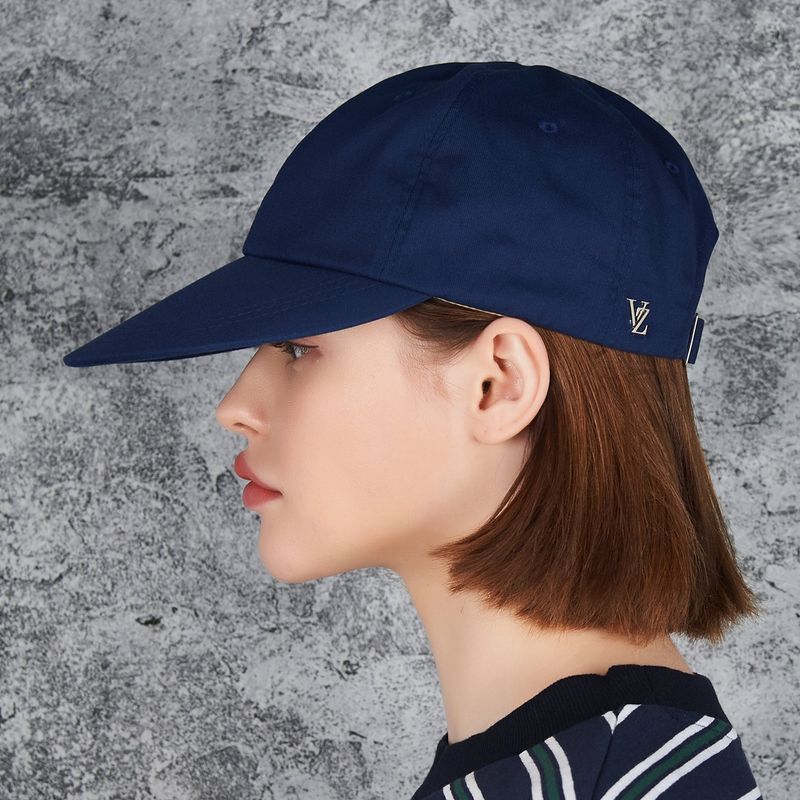 Ordinary Over Fit Cotton Ball Cap Navy