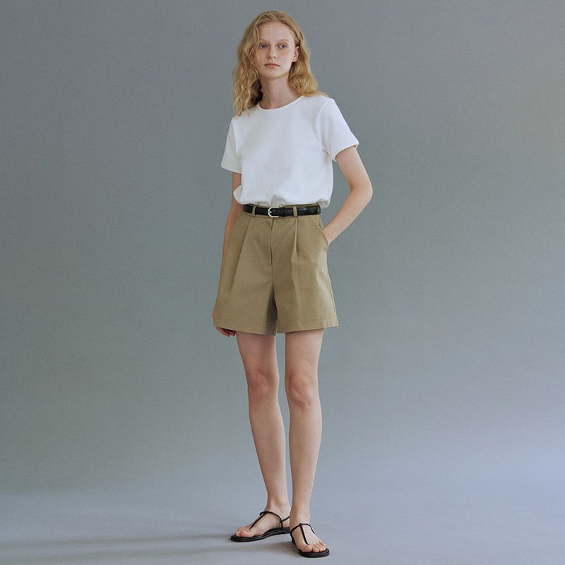 Waffle half t-shirt