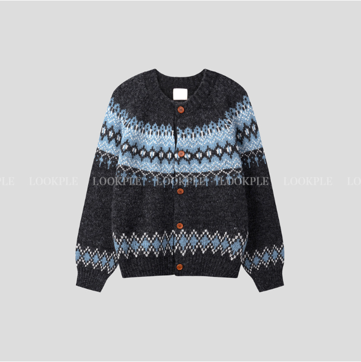  Sharp Iceland Nordic Knit Cardigan