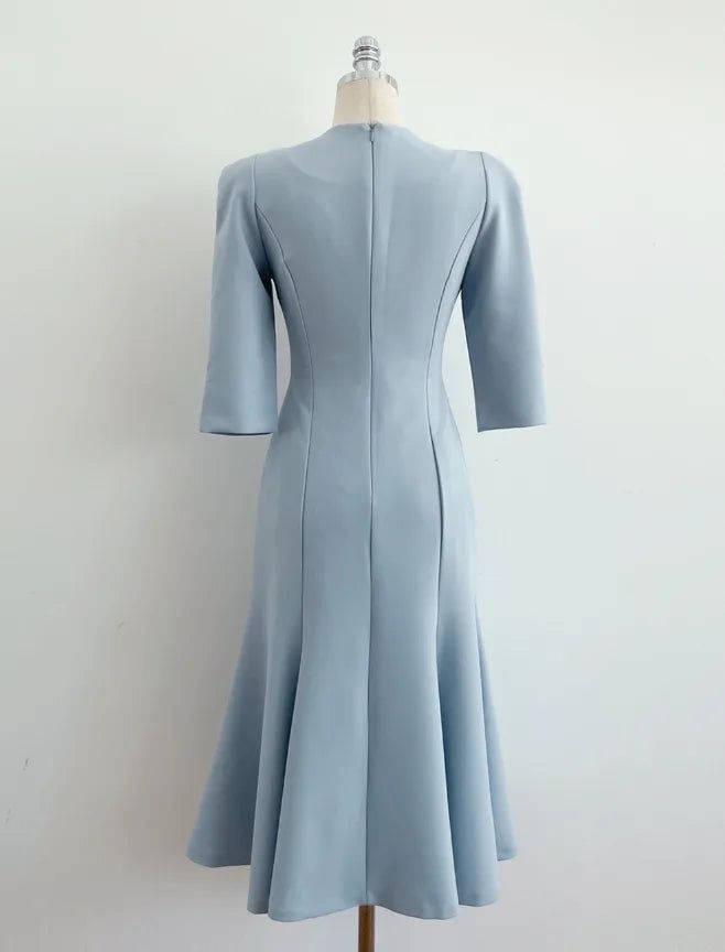 Bard Three Quarter Mermaid Maxi One Piece