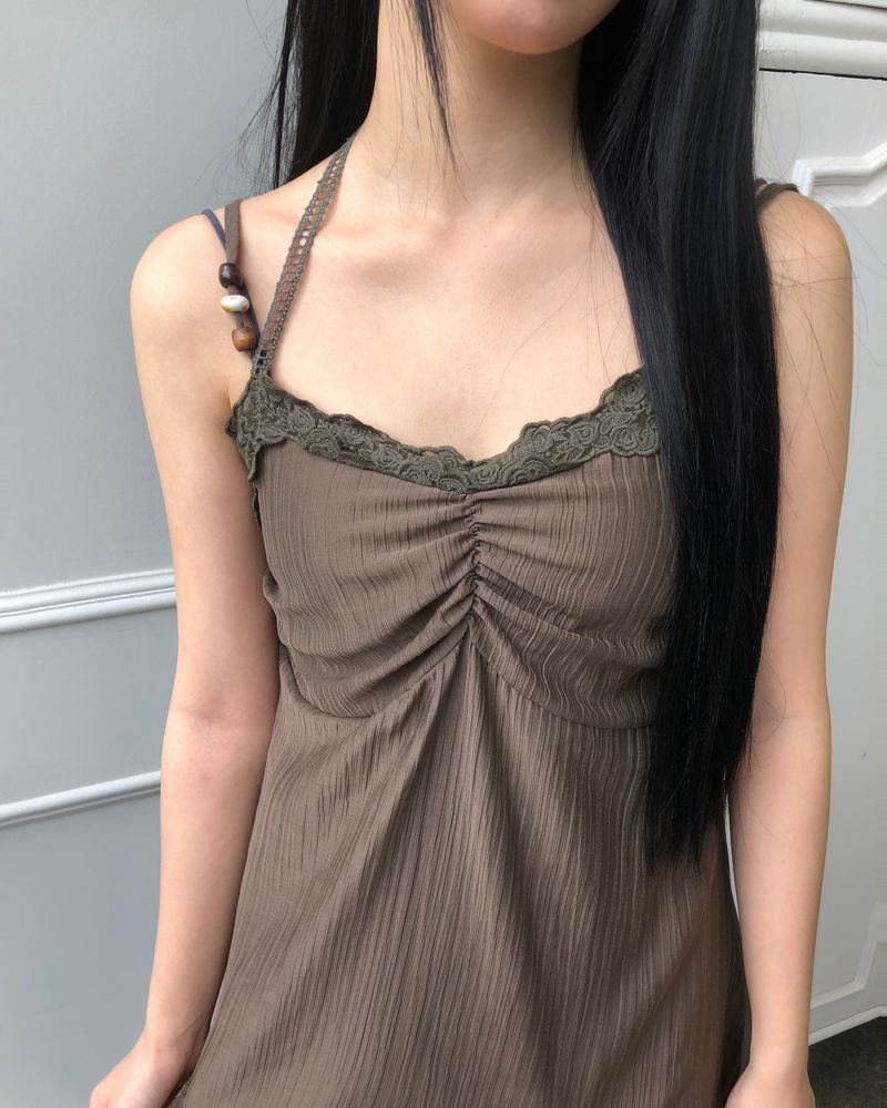 Hipon Halter Mini Dress