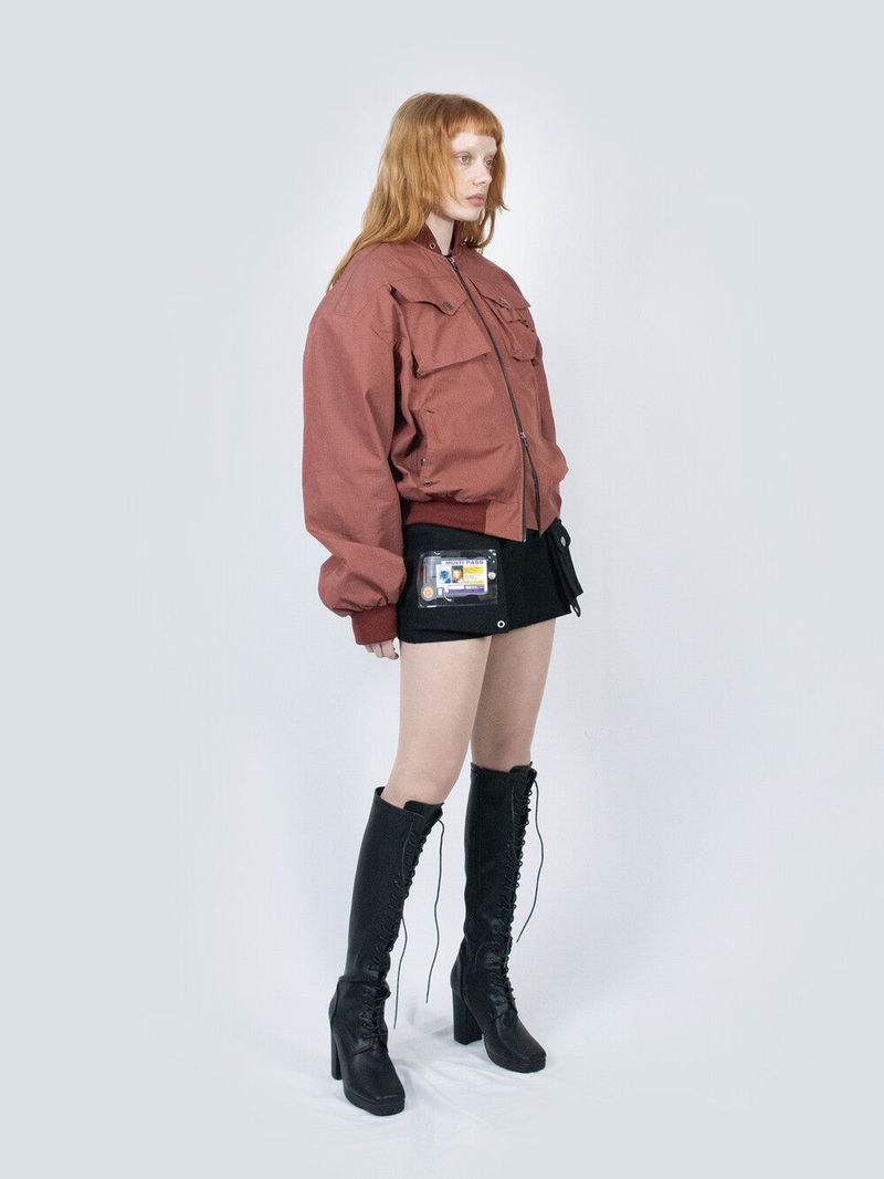 Ripstop Bomber Jacket (Red)