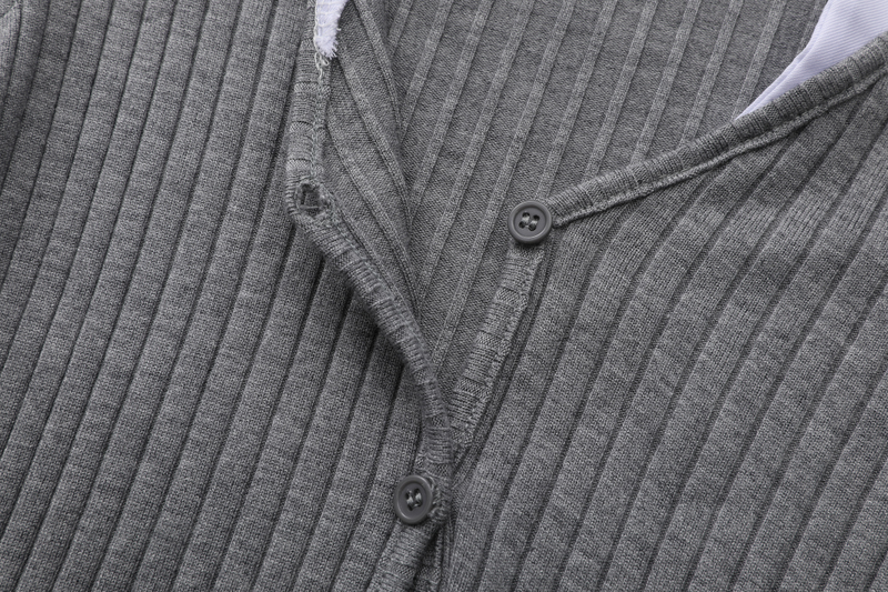 Elliot Shirt Layered Cardigan