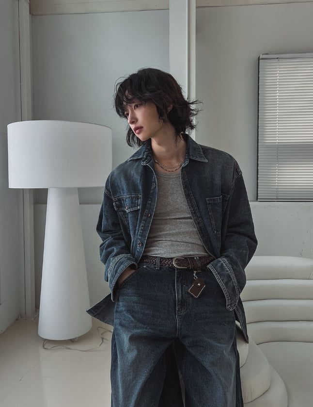 2PLAN（ツープラン）の「ハンブワークパッチデニムシャツ（ジャケット/アウター）」