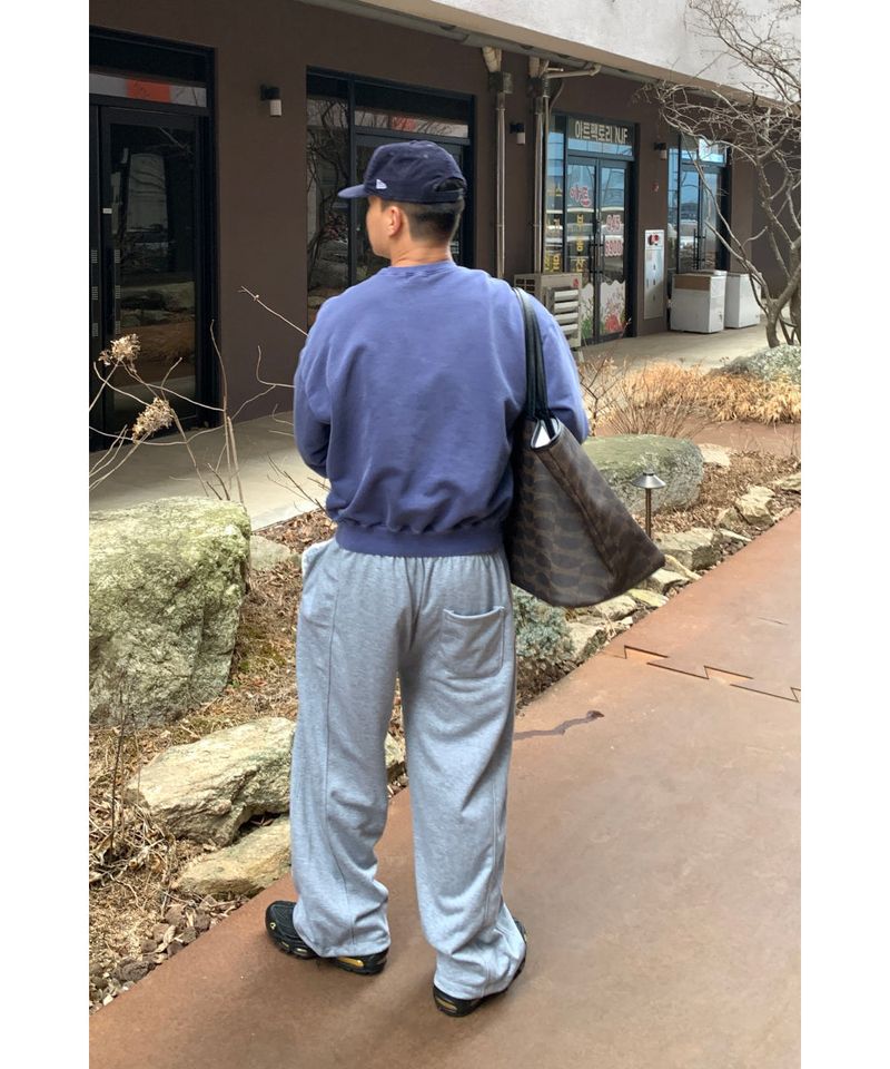 [1+1] Terry Wide Sweatpants