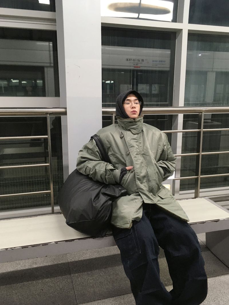 No.1548 nylon parka F JK