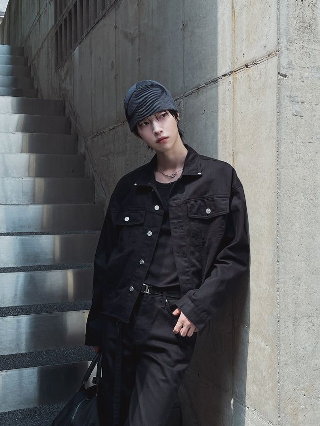 2PLAN（ツープラン）の「キャンパーリベットクロップコットンジャケット（ジャケット/アウター）」
