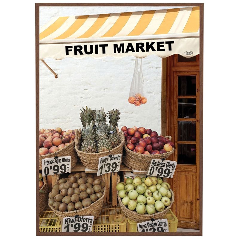 fruit market poster