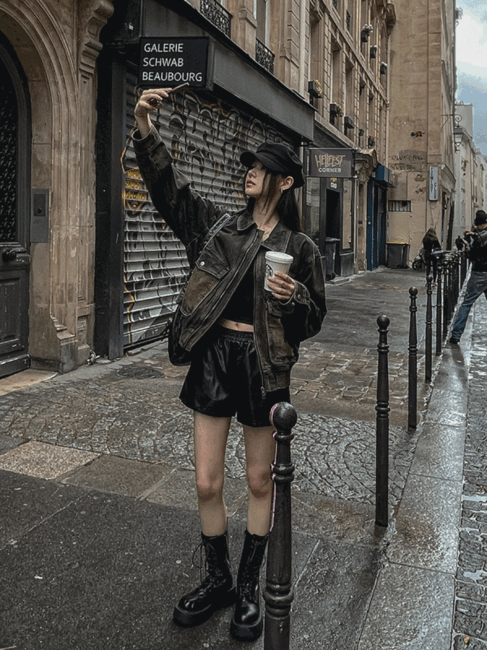 ULAN（ユレン）の「Lulu Banding Leather Shorts（Pants）」