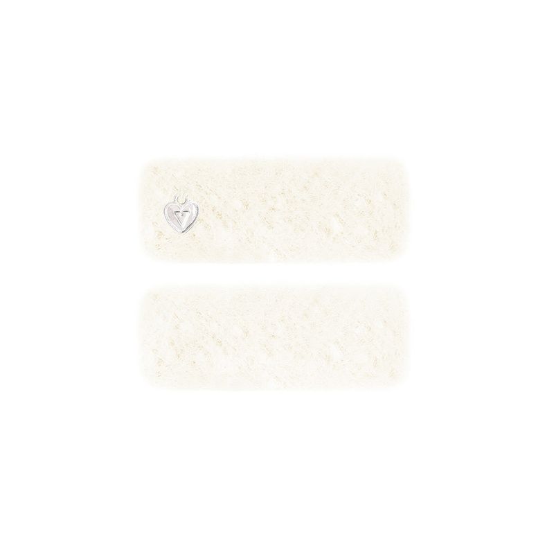 [SET] Glitter Fur Square Hairpin 