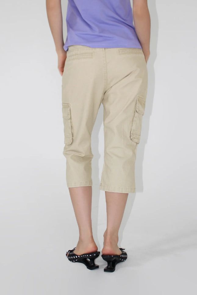 VINTAGE CARGO CAPRI PANTS