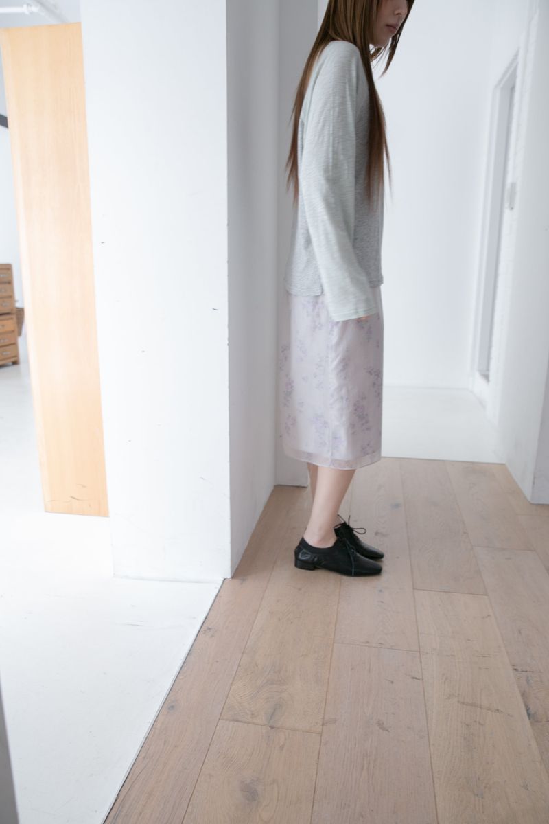 slub raglan top(2colors)