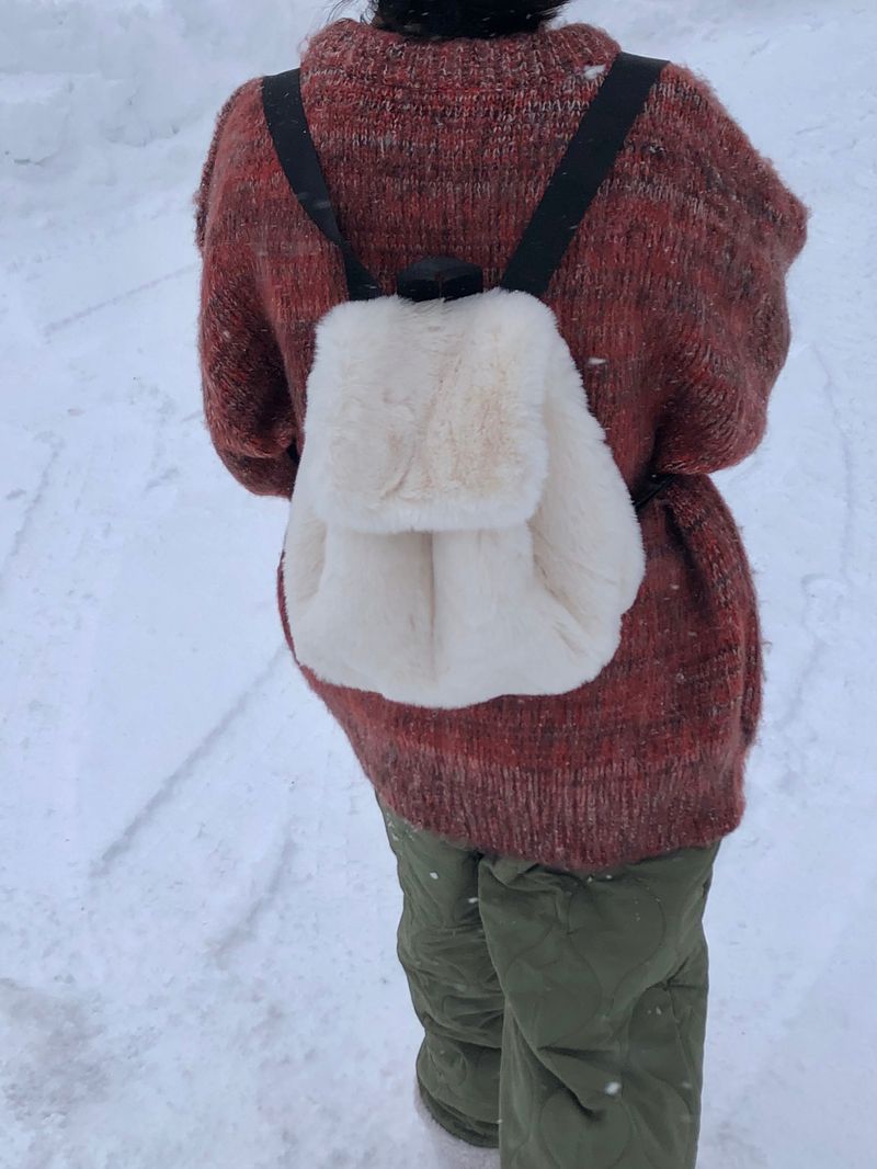 Fable snow melange knit