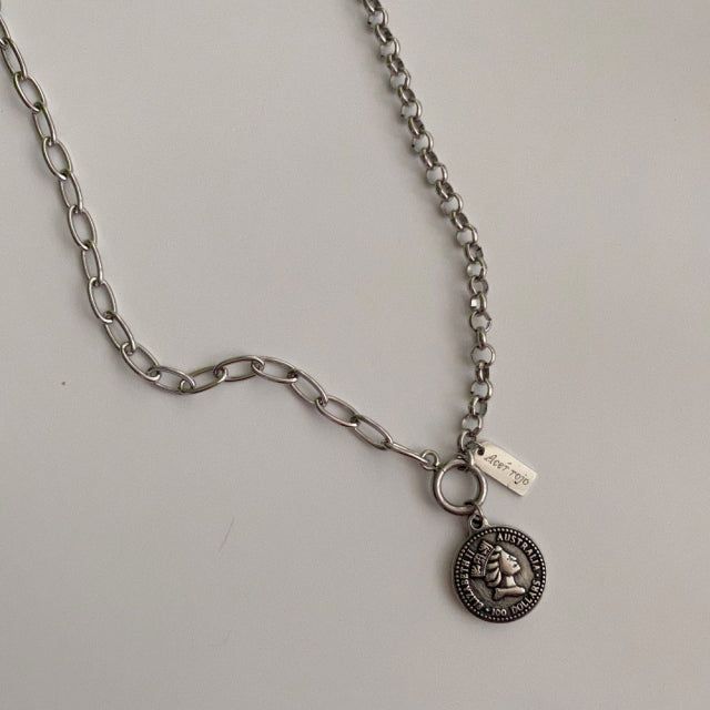 ezs Peso Coin Two Way Necklace