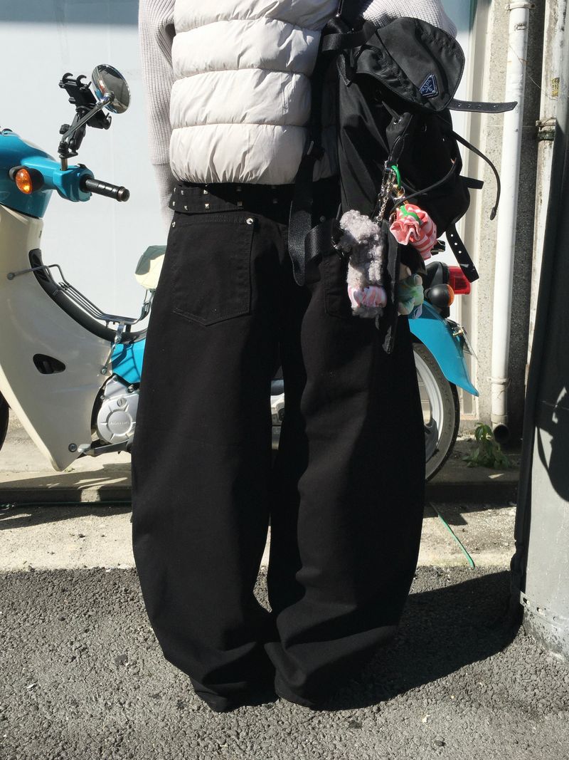 Kerry Backstud Belted Balloon Pants (2c)