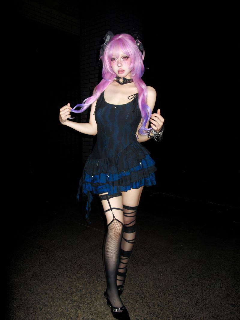 allbubble オーシャンスタードレス