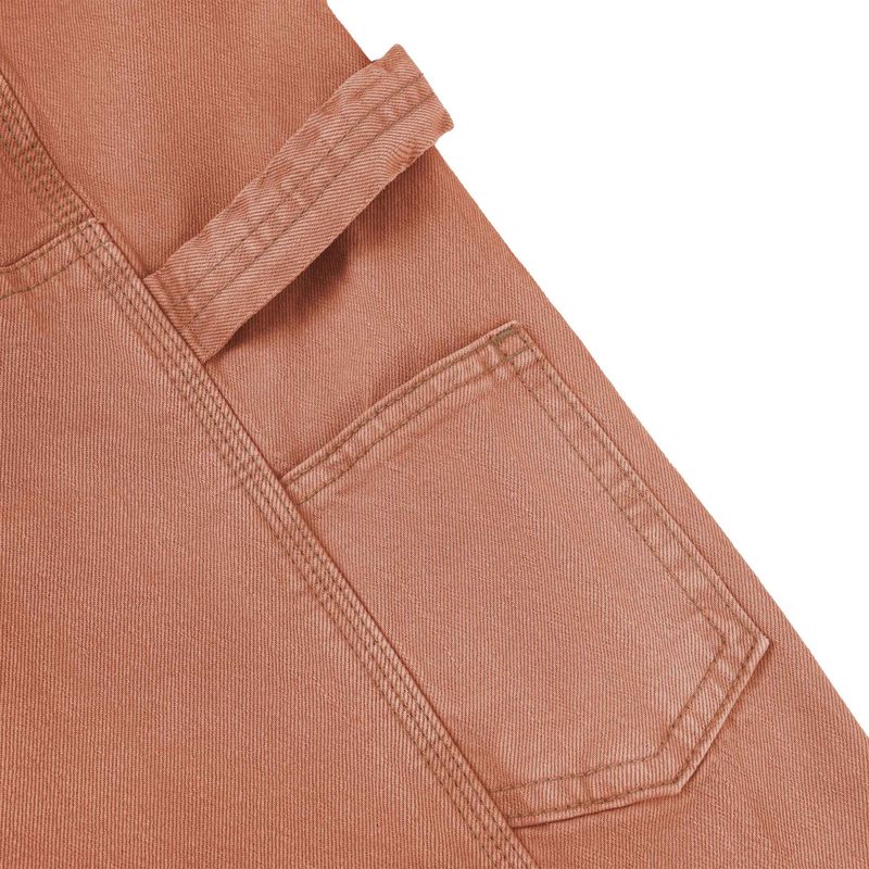 Relaxed Double Knee Jeans - Orange