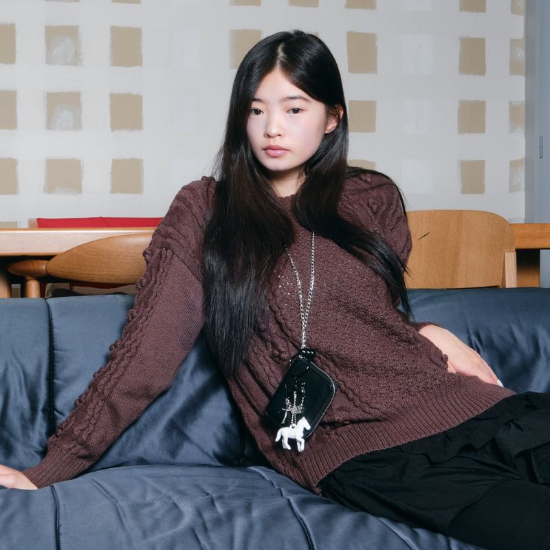 Wsc archive（ダブリューエスシーアーカイブ）の「Soft popo knit 005（Tops）」