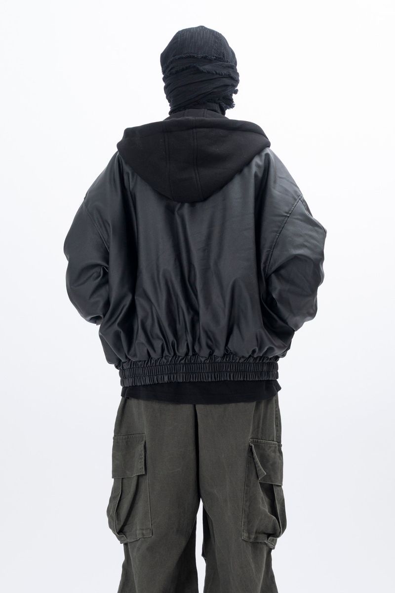 Kiria Leather Flight Jacket